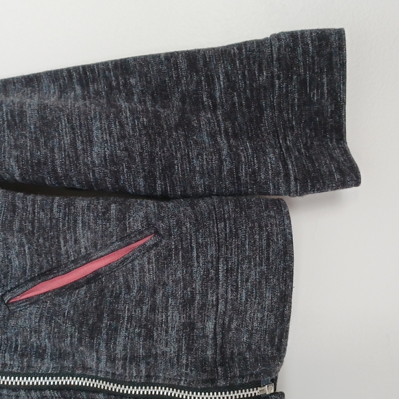 ✨3/$25✨ Gymboree Girls Heathered Grey Light Jacket - S 5-6 - Picture 5 of 9